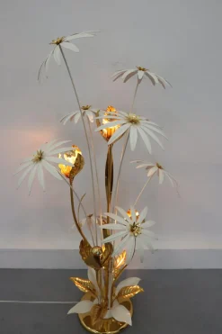 Outlet Pamono Vintage Hollywood Regency Style Floor Lamp by Hans Kögl, 1970s