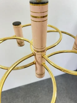 Discount Pamono Vintage Hollywood Regency Geometric Chandelier by Gaetano Sciolari, 1970s