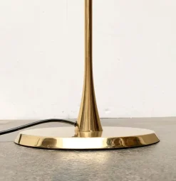 Outlet Pamono Vintage Hollywood Regency Style Model Lonea Floor Lamp in Brass by Florian Schulz