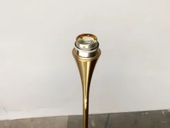 Outlet Pamono Vintage Hollywood Regency Style Model Lonea Floor Lamp in Brass by Florian Schulz