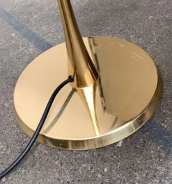 Outlet Pamono Vintage Hollywood Regency Style Model Lonea Floor Lamp in Brass by Florian Schulz