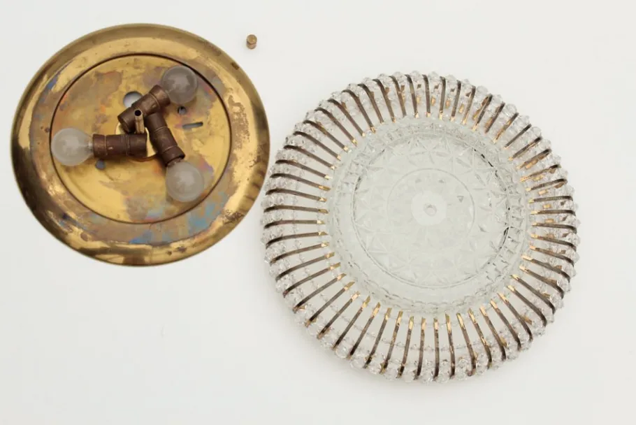 Discount Pamono Vintage Hollywood Regency Round Recessed Light, 1960s