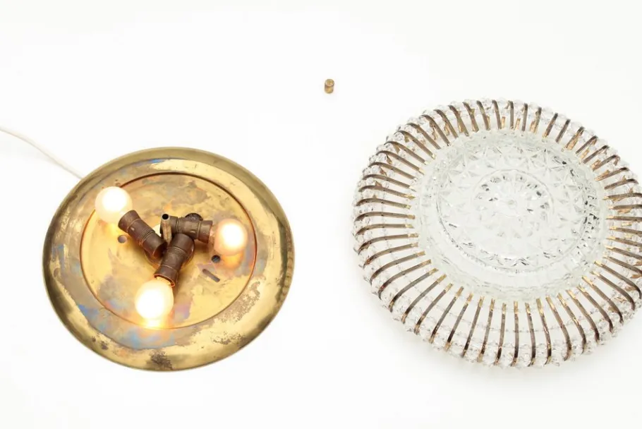 Discount Pamono Vintage Hollywood Regency Round Recessed Light, 1960s