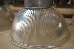 Sale Pamono Vintage Holophane Glass Pendant Lamp, 1950