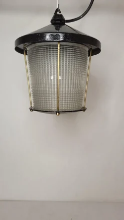 Pamono Vintage Holophane Lantern, 1970s