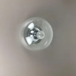 Best Pamono Vintage Ice Glass Bubble Wall Light from Hillebrand Leuchten, Germany