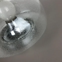 Best Pamono Vintage Ice Glass Bubble Wall Light from Hillebrand Leuchten, Germany