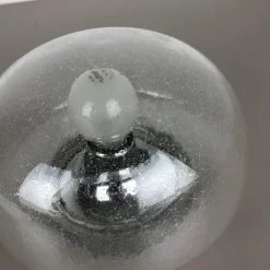 Best Pamono Vintage Ice Glass Bubble Wall Light from Hillebrand Leuchten, Germany