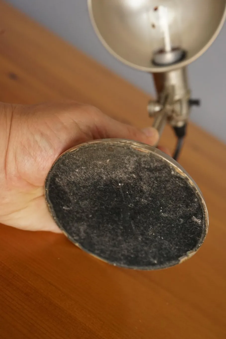 Pamono Vintage Industrial Adjustable Desk Lamp, 1930s