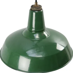 New Pamono Vintage Industrial American Green Enamel Pendant Lights by Benjamin for Benjamin Electric Manufacturing Company