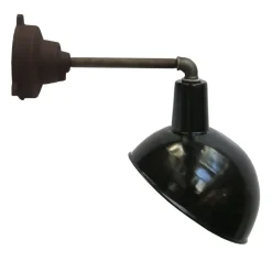 Pamono Vintage Industrial Black Enamel Cast Iron Scones