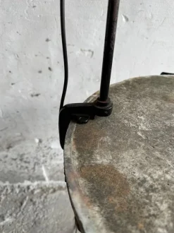 Best Pamono Vintage Industrial Black Screw-On Lamp, 1950s