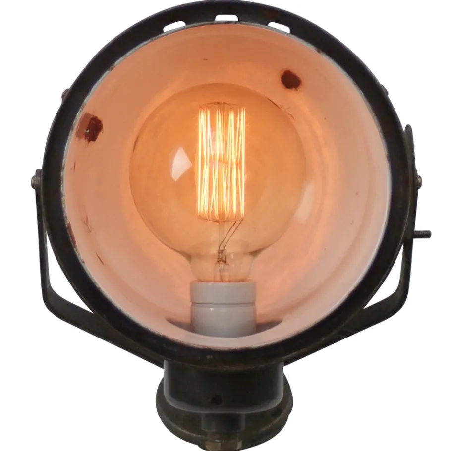 New Pamono Vintage Industrial Cast Iron Wall Light