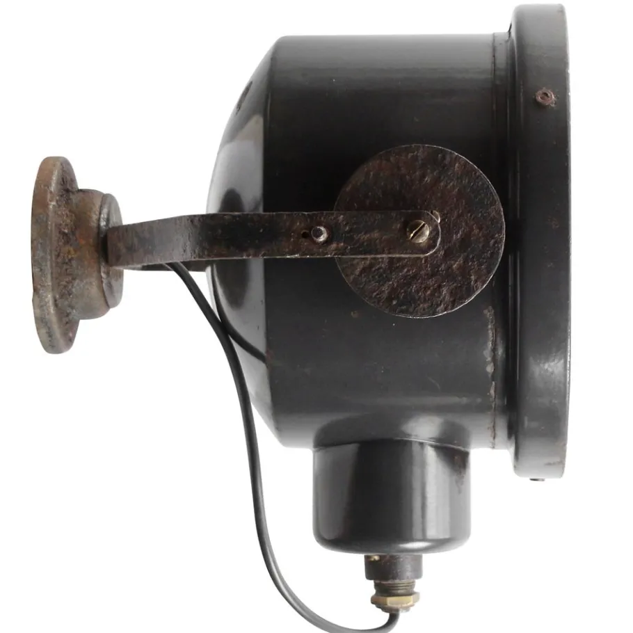 New Pamono Vintage Industrial Cast Iron Wall Light