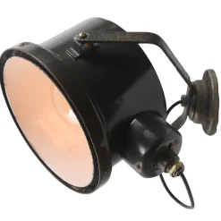 New Pamono Vintage Industrial Cast Iron Wall Light