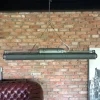 New Pamono Vintage Industrial Ceiling Lamp, 1970s