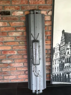 New Pamono Vintage Industrial Ceiling Lamp, 1970s