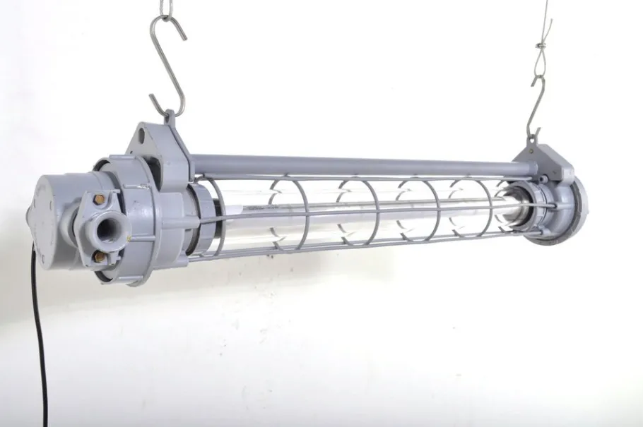 Discount Pamono Vintage Industrial Dimmable Led Tube Pendant Light, 1970s