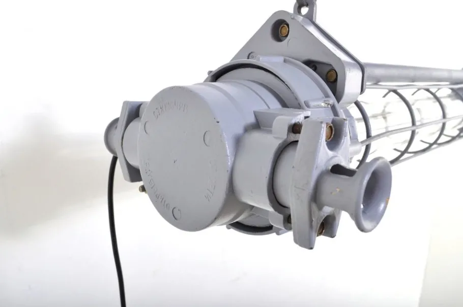 Discount Pamono Vintage Industrial Dimmable Led Tube Pendant Light, 1970s