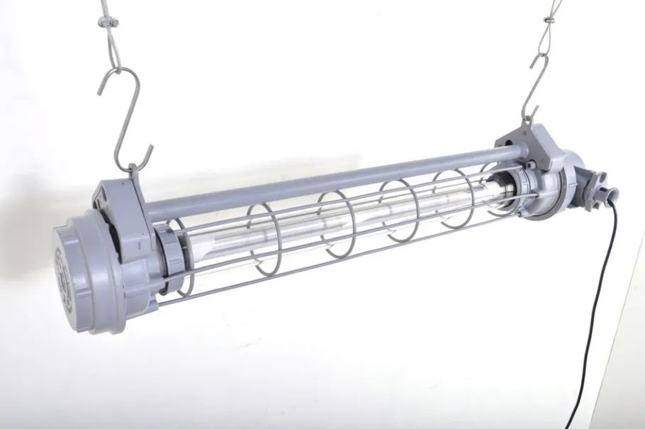 Discount Pamono Vintage Industrial Dimmable Led Tube Pendant Light, 1970s