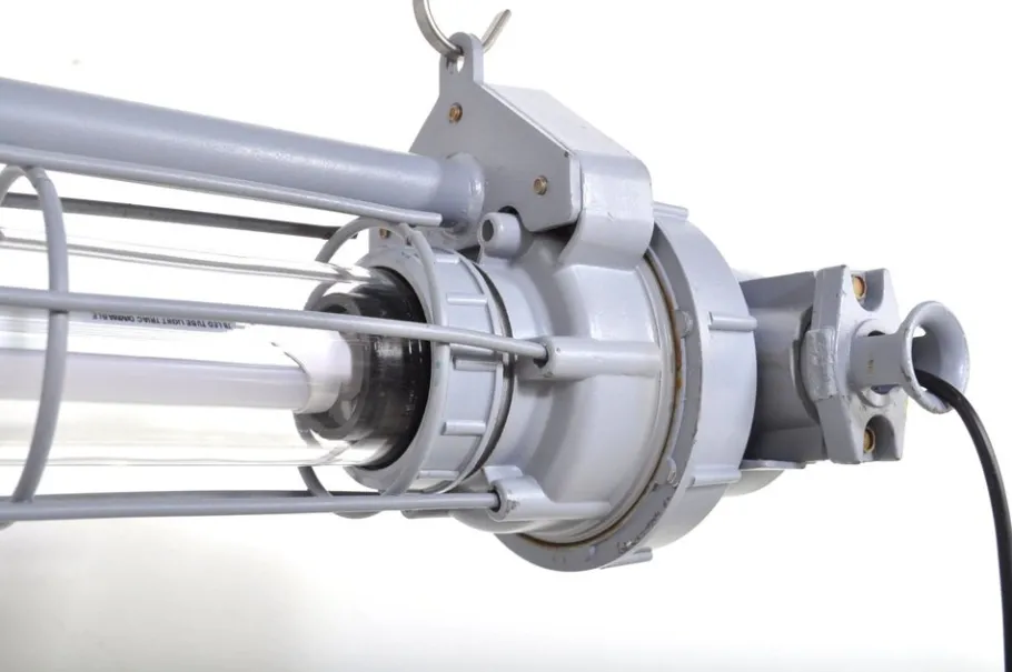 Discount Pamono Vintage Industrial Dimmable Led Tube Pendant Light, 1970s