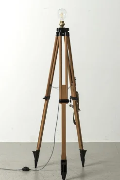 New Pamono Vintage Industrial Floor Lamp
