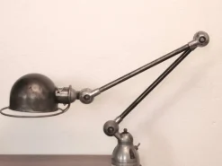 New Pamono Vintage Industrial French Clamp Scale Lamp by Jean-Louis Domecq for Jieldé, 1950s