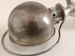 New Pamono Vintage Industrial French Clamp Scale Lamp by Jean-Louis Domecq for Jieldé, 1950s