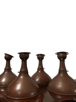 New Pamono Vintage Industrial Glass Enamel Wall or Ceiling Light from Holophane, 1930s