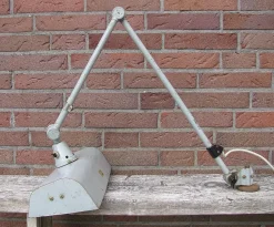 Pamono Vintage Industrial Lamp from Midgard, 1950s