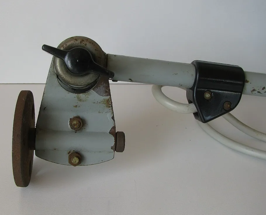 Pamono Vintage Industrial Lamp from Midgard, 1950s