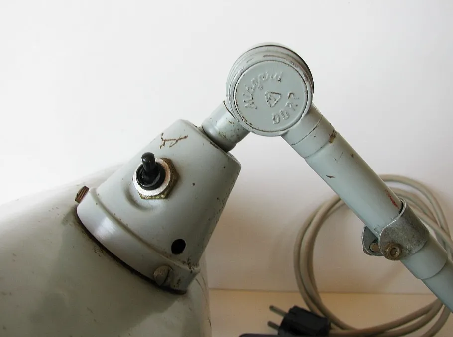 Pamono Vintage Industrial Lamp from Midgard, 1950s