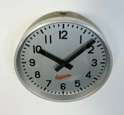 Discount Pamono Vintage Industrial Wall Clock from Ericsson, 1960s