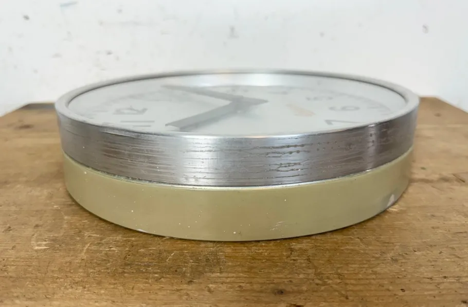 Discount Pamono Vintage Industrial Wall Clock from Ericsson, 1960s