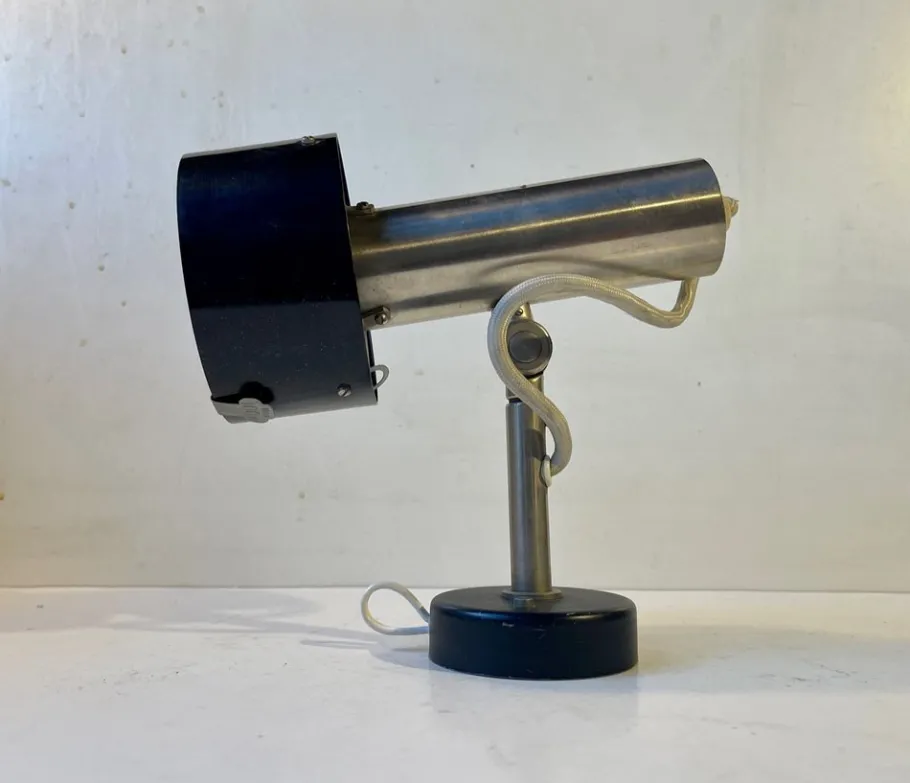New Pamono Vintage Industrial Wall Lamp from Nordisk Solar, 1970s