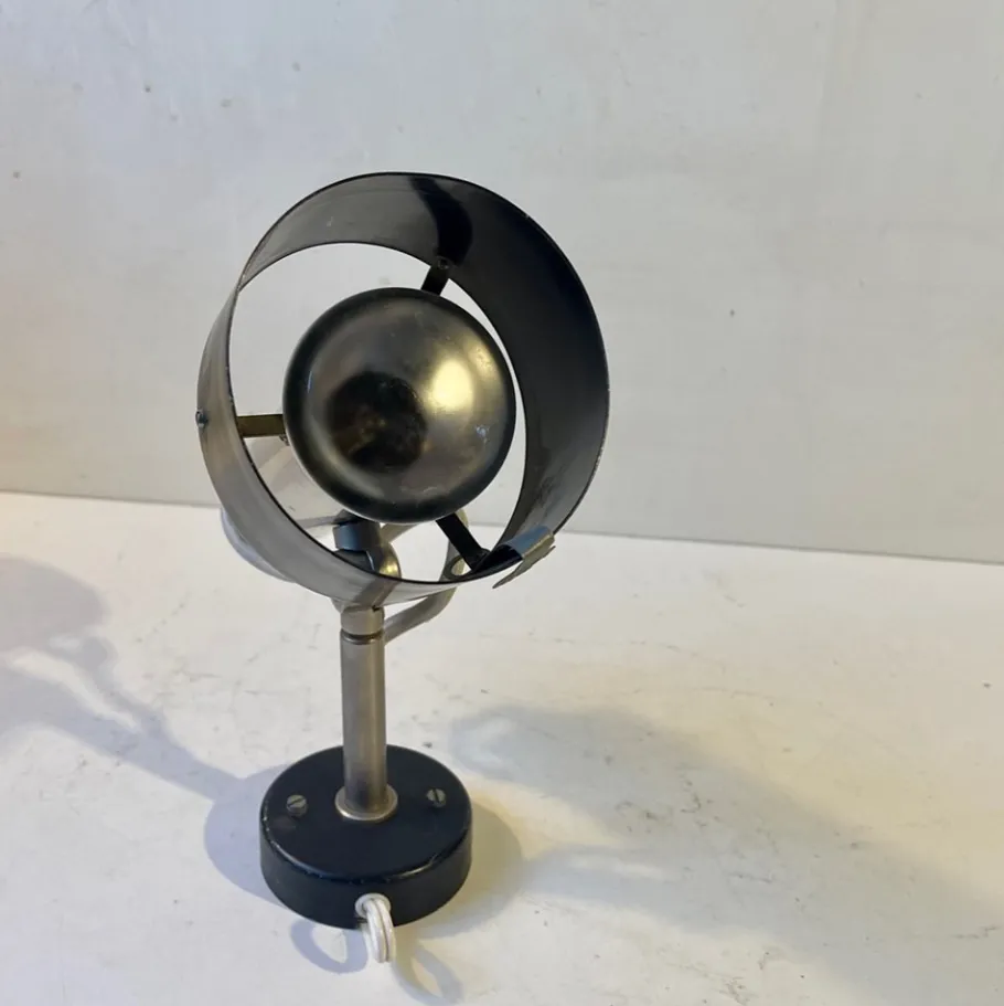 New Pamono Vintage Industrial Wall Lamp from Nordisk Solar, 1970s