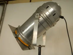 New Pamono Vintage Italian Aluminum Cinema Spot Lamp, 1960s