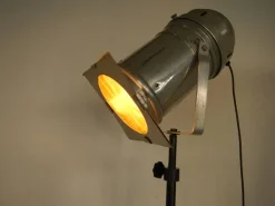 New Pamono Vintage Italian Aluminum Cinema Spot Lamp, 1960s