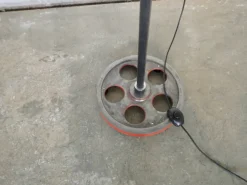 New Pamono Vintage Italian Aluminum Cinema Spot Lamp, 1960s