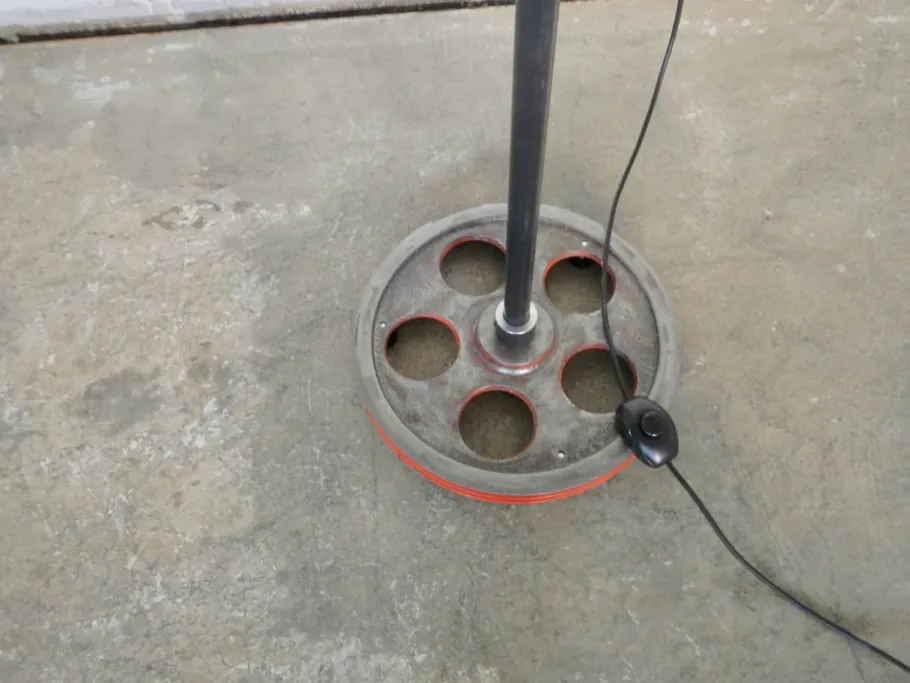 New Pamono Vintage Italian Aluminum Cinema Spot Lamp, 1960s