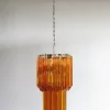 Clearance Pamono Vintage Italian Amber Murano Glass Chandelier, 1982