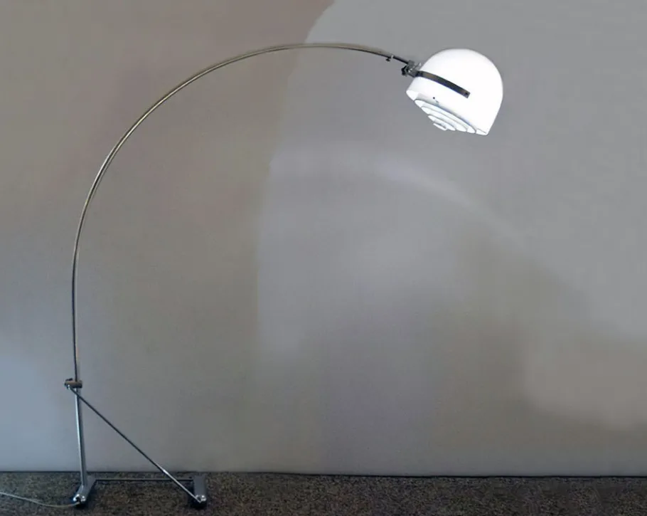 Clearance Pamono Vintage Italian Arc Floor Lamp, 1970s