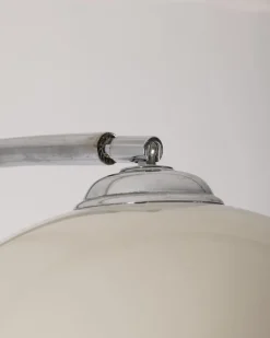 New Pamono Vintage Italian Arc Lamp in Marble and Metal, 1970s