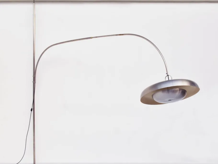 Sale Pamono Vintage Italian Arco Lamp by Pirro Cuniberti for Sirrah, 1970