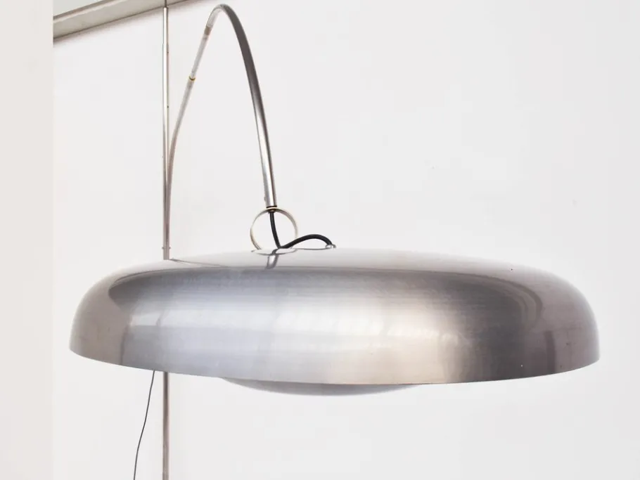 Sale Pamono Vintage Italian Arco Lamp by Pirro Cuniberti for Sirrah, 1970