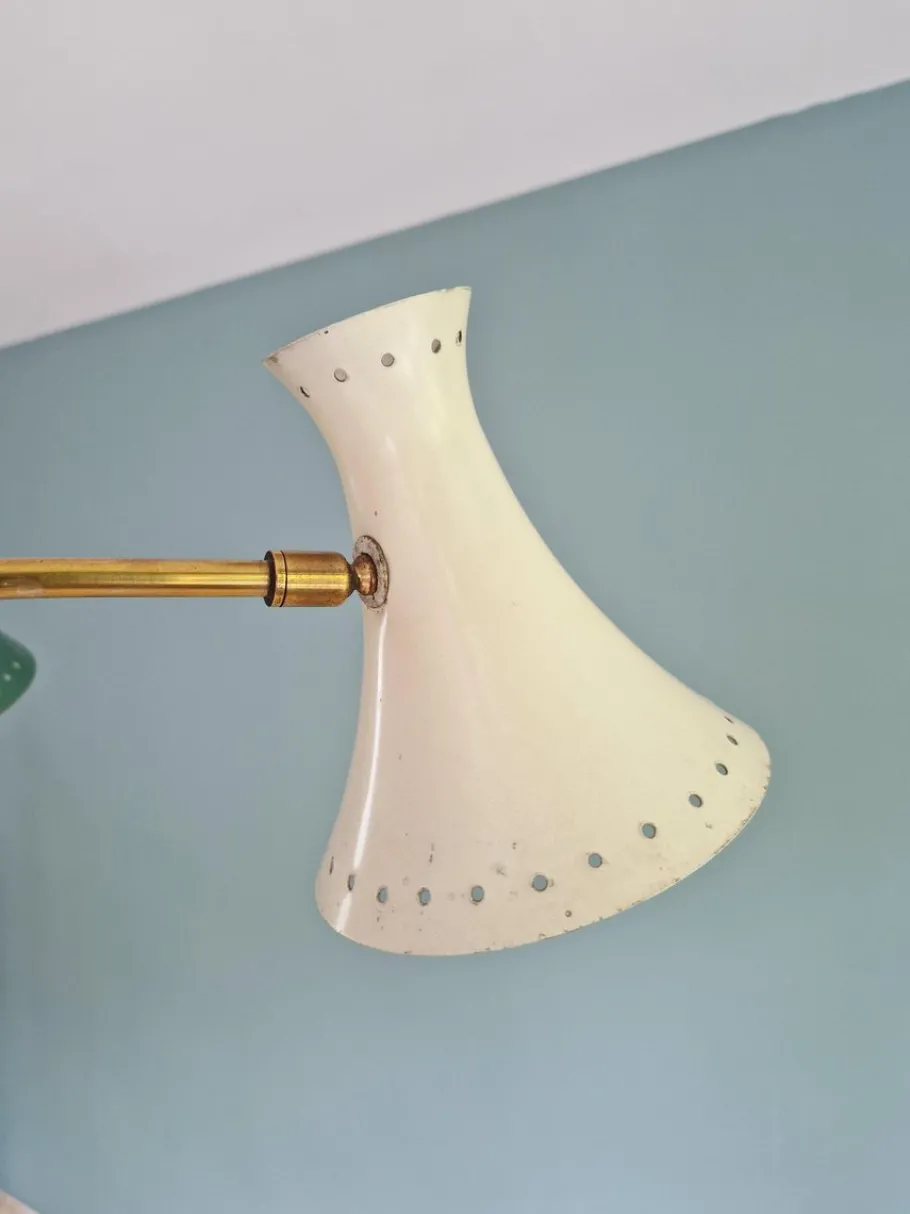 Best Pamono Vintage Italian Articulated Diabolo Chandelier, 1950s