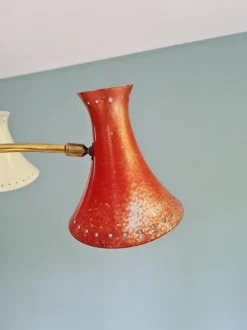 Best Pamono Vintage Italian Articulated Diabolo Chandelier, 1950s