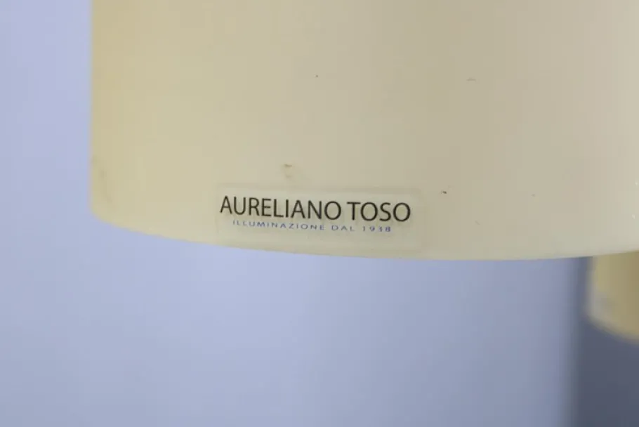 Clearance Pamono Vintage Italian Aureliano Toso Glass Pendant Lights, 1980s, Set of 2