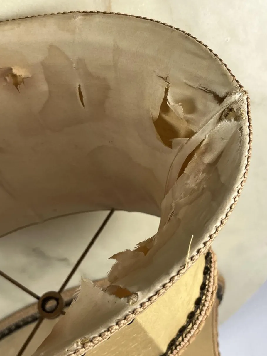 Clearance Pamono Vintage Italian Bedside Table Lamps in Bronze, 1940s, Set of 2