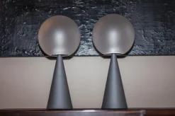 Hot Pamono Vintage Italian Bilia Table Lamps by Gio Ponti for Fontana Arte, 1970s, Set of 2